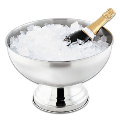 Lux Silver Ice Bucket