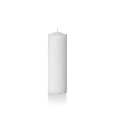 Slim pillar candle
