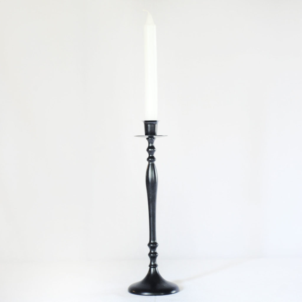 Candlesticks Black Metal Blush Weddings & Events
