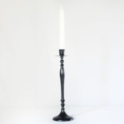 Black Acrylic Candlestick