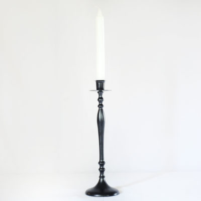 Black Acrylic Candlestick