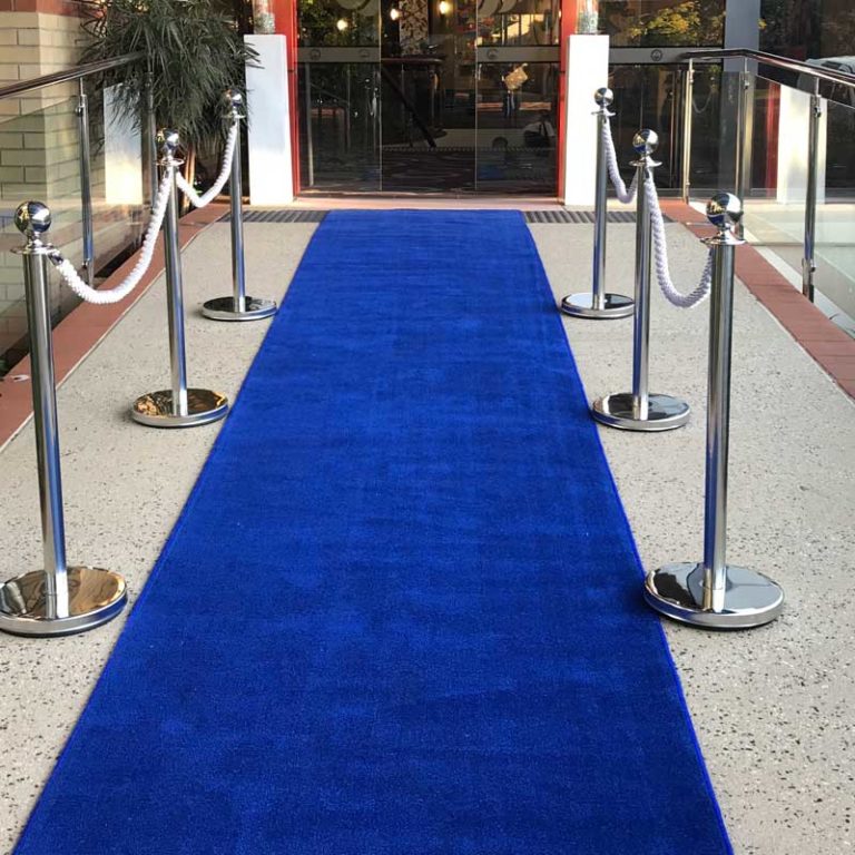 Aisle Runner Royal Blue Blush Weddings & Events
