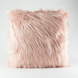Pink Fluffy Cushion