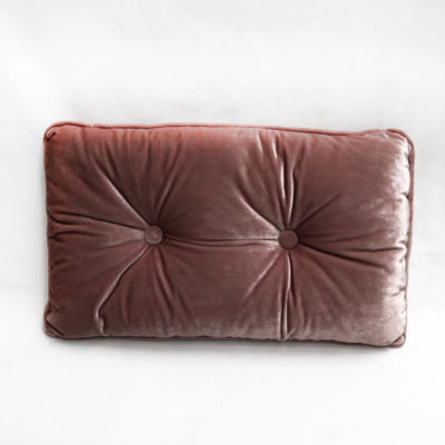 Pink Velvet Cushion