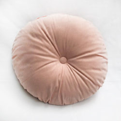 Pink Round Cushion