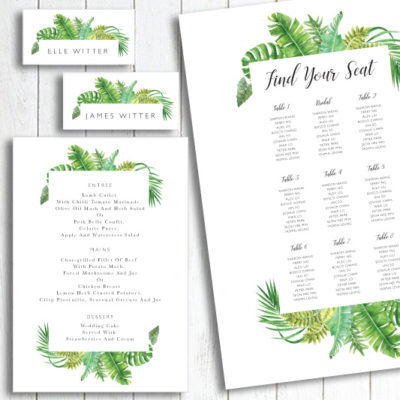 Tropical stationery